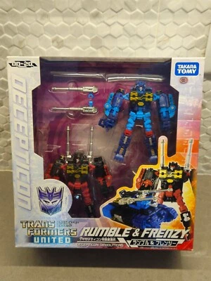 Takara Tomy Transformers United UN-20 RUMBLE & FRENZY MIB - Image 1 of 4