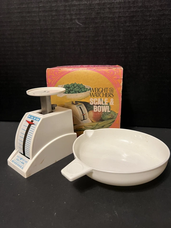 WIGHT WATCHER'S SCALE BOWL 1972 CAJA ORIGINAL, PARECE COMO SI NUNCA SE USARA, SIN DAÑOS Foto 1 de 4