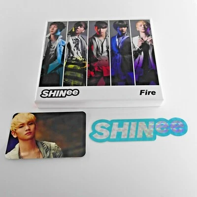 SHINee Fire CD+DVD+PHOTOCARD (KEY) Limited Edition Foto 1 de 4