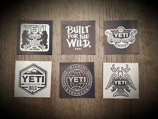 YETI Sticker DECAL Camp HIKE Fish OUTDOOR Laptop WATER Bottle SNAKE Deer ICE New