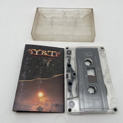 Y&T Cassette Tape Contagious  - Rock & Roll. 1987 METAL classic Foto 1 de 4