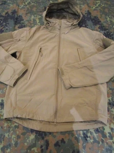 CHAQUETA CONDOR TAN Summit Soft Shell polar seguridad policía ejército senderismo GRANDE - Imagen 1 de 16