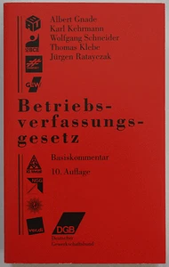 Betriebsverfassungsgesetz - Basiskommentar - Bild 1 von 1