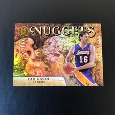 Pau Gasol 2010-11 Panini Gold Standard #19 69/299 Gold Nuggets LA Lakers (D)