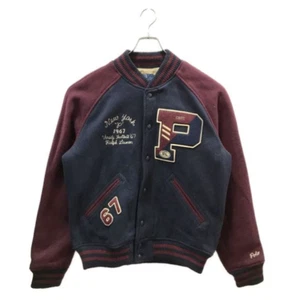 Polo Ralph Lauren Varsity Jacket Letterman Football All Stars NEW YORK Size M - Picture 1 of 7