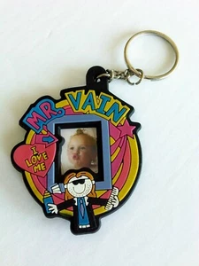 Mr. Vain Key Chain / key ring I Love Me Vanity Funny Gift Insert Picture - Bild 1 von 4