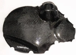 Kawasaki Zzr1100 Carbon Clutch Cover Engine Cover Carbon - Picture 1 of 1