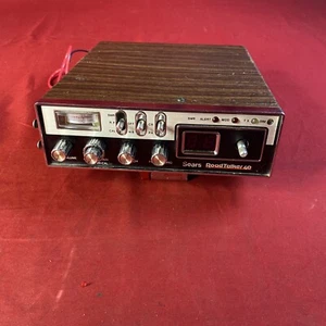 Radio vintage Sears RoadTalker 40 CB CM-6000LA (934.38081700) - sin micrófono - Imagen 1 de 10