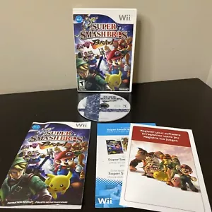 Super Smash Bros. Brawl (Nintendo Wii, 2008) Complete w/ Manual Tested CIB - Picture 1 of 7