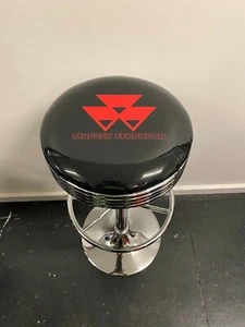 MASSEY FERGUSON PREMIUM BAR STOOL ADJUSTABLE HEIGHT TRACTOR  - Picture 1 of 11