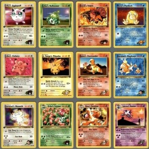 1st Edition Gym Challenge Singles - Near Mint/Ex - UC C Pokemon Cards -HD Photos