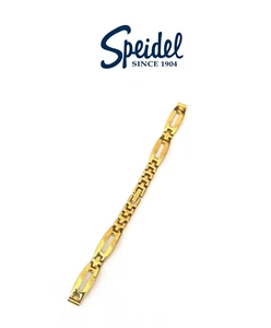 Speidel watch band 10mm gold plated bracelet style - Picture 1 of 2