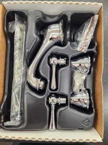 Moen T6103 Chrome Kingsley Mini Widespread Bathroom Faucet WITH VALVE - Picture 1 of 4