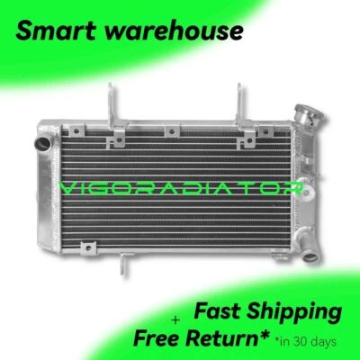 VigoRadiatorFe1 fit Suzuki Vstrom 1000 DL1000 2002-2009 2012 2003 2004 Aluminum - Image 1 of 4