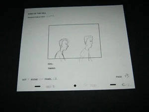 Original KING OF THE HILL ANIMATION PENCIL DRAWN PRODUCTION ART #20 HILLOWEEN - Picture 1 of 1