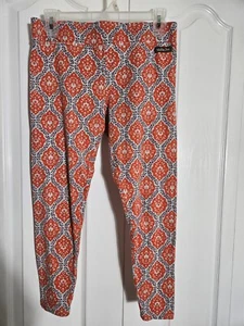 Matilda Jane Womens XSmall Coral Arabesque Big Heart Capri Leggings - Picture 1 of 6