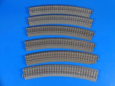MARKLIN H0 - 24230 - 6x Curved Circuit Track R2 - C Track (07) - Image 1 of 4
