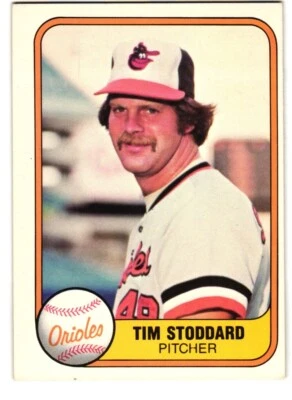 1981 Fleer #176 Tim Stoddard Baltimore Orioles - Image 1 of 2
