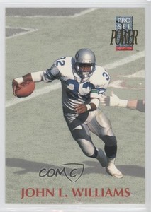 1992 Pro Set Power John L Williams #235