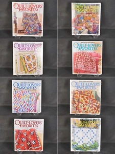 Quilt-Lovers' Favorites Better Homes & Gardens 8 Volumes With Patterns Patchwork - Picture 1 of 14