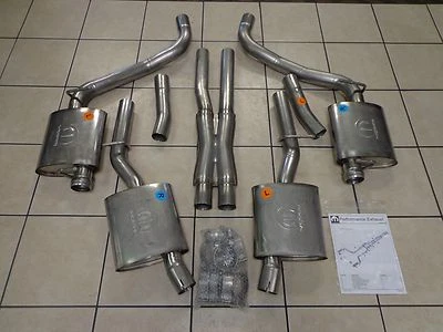 15-17 New Dodge Challenger Cat Back Exhaust System Mopar Performance 5.7 HEMI OE - Image 1 of 4