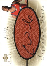 2002-03 Upper Deck Sweet Shot Signature Shots Card #CW Chris Wilcox AUTO