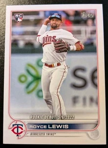 2022 Topps Update Series Baseball Royce Lewis Rookie Debut US149 Minnesota Twins - Picture 1 of 12