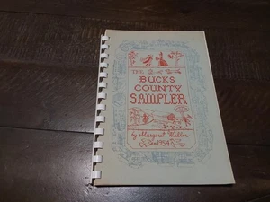 1954 The Bucks County PA Sampler by Margaret Weller Travel/ Historic Book w/ Map - Picture 1 of 9