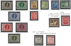1943 Germany - Sc# B216,B230-B245 - MNH, Undisturbed OG - All Post Office Fresh! - Picture 1 of 4