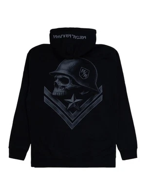Metal Mulisha Men's Strategy Heavy Zip Up Hoodie Motocross FMX Skull Helmet Logo - Image 1 of 3