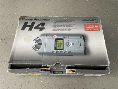 ZOOM H4 Handy Recorder Handheld Digital Recorder TESTED - Image 1 of 4