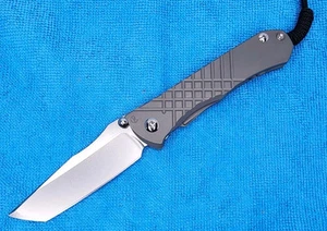 Chris Reeve Knives Umnumzaan - GLASS BLASTED / Tanto MagnaCut Blade - Picture 1 of 24