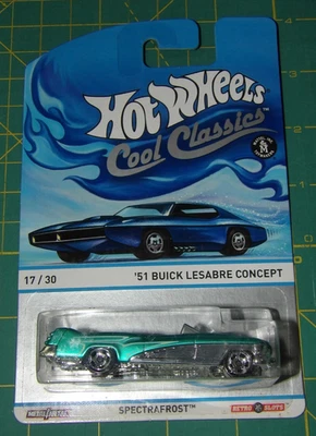Hot Wheels Cool Classics 2013 - '51 Buick Lesabre Concept - tarjeta azul Foto 1 de 3
