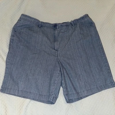 Women’s White Stag SZ 18 Lightweight Blue Jean Shorts With Pockets  - Image 1 of 4
