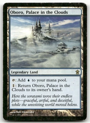 Oboro, Palace in the Clouds #164 (HP) Saviors of Kamigawa SOK Magic MTG - Image 1 of 2