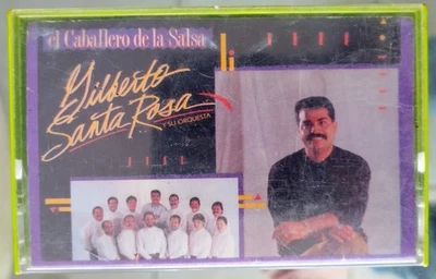 Gilberto Santa Rosa - El Caballero de la Salsa (Cassette, 1990) Combo Records - Image 1 of 4