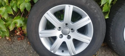 Felgen mit Sommerreifen Audi A6, BBS, 7jx16 H2 ET 42 - Bild 1 von 4