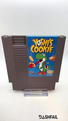 Yoshi's Cookie (NES Nintendo Entertainment System, 1993) Cartridge Only - Tested - Image 1 of 4