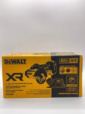 DeWalt DCS438B 20-Volt XR Lithium-Ion Cordless Cut-off Tool - New In Box Free Sh - Image 1 of 2