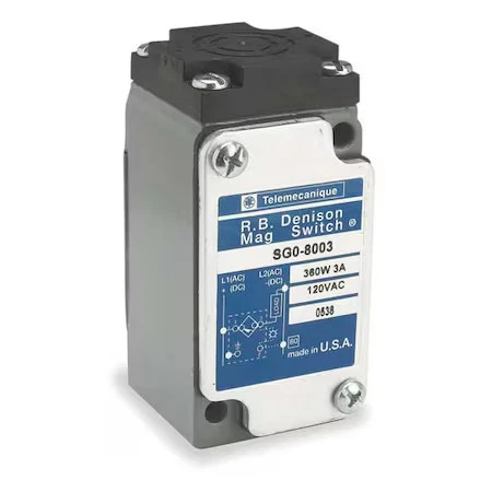 Telemecanique 传感器 Sg08003 Rectngulr Proxmity Sensr,Magnetc,120V,否 — 第 1/1 张图片