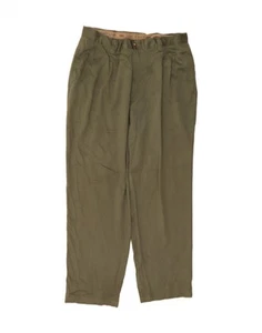 TOMMY BAHAMA Mens Pegged Chino Trousers W38 L31 Khaki Silk I012 - Picture 1 of 4