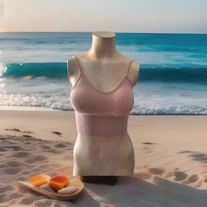 LOT of 4 Women's Wireless Padded Open Back  Sports Bras Size S - Picture 1 of 15