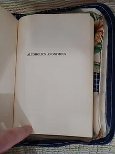 Alcoholics Anonymous Third Edition Big Book 28th Print 1987 EUC Hardcover Cover - Picture 1 of 5