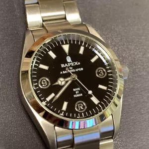 A BATHING APE BAPEX Type12 1st model Men's Analog 35mm Collectible Used - Picture 1 of 12