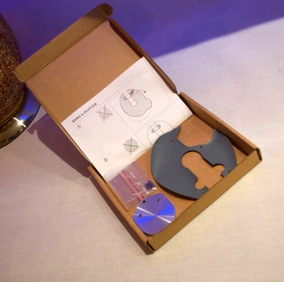 Bang and Olufsen B&O Beosound 5 CD stand part aluminium foot and gasket (001) - Image 1 of 4