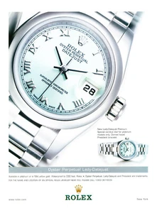 ROLEX WATCH MAGAZINE promo ad #045  ORIGINAL  "NOT A WATCH" - Picture 1 of 2