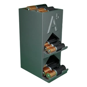 AA and AAA Battery Organizer - 3D Printed Battery Storage Rack - Picture 1 of 14