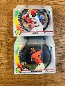 (78) Lotto Carte - 2020 Bowman Scouts Top 100 Rifrattore - Marco Luciano / Kelenic + - Foto 1 di 1