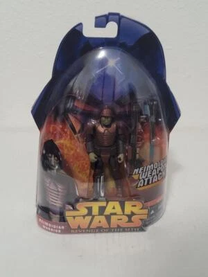 Hasbro Star Wars III 2005 La Venganza de los Sith Guerrero Neimoidiano Sellado Foto 1 de 4