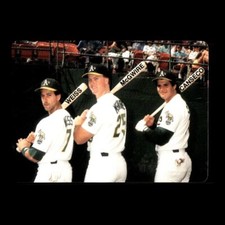 Jose Canseco, Mark McGwire 1989 Mother's Cookies Oakland Athletics #28 R314C 57
